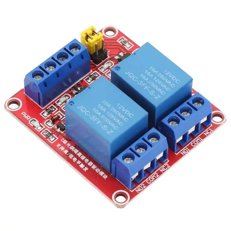 block Relay module (Two channel)