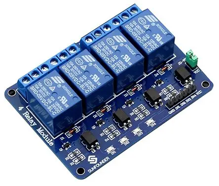block Relay module (fourchannel)
