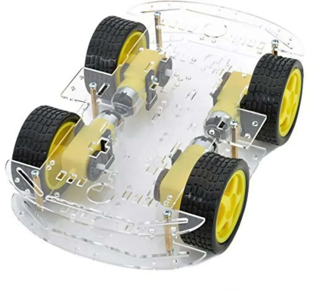 Robot Car Chassis Kit 2 Layer (4WD)