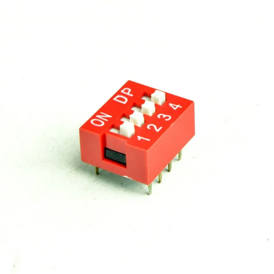 DIP Switch 4 Way