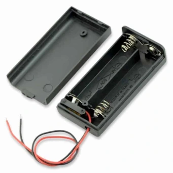 AA Battery Holder 2 Cell + On/Off Switch